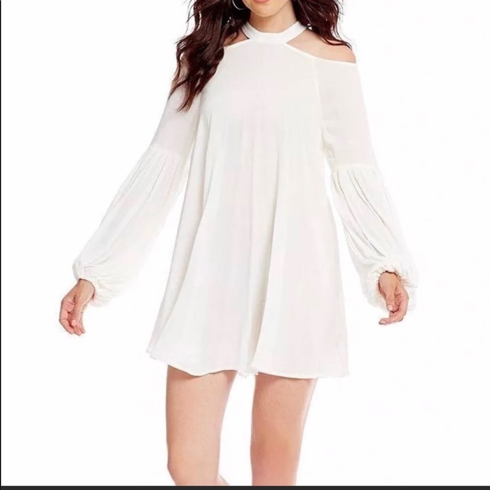 Free People Ivory Drift Away Top